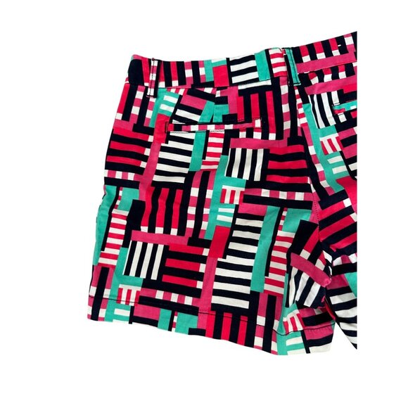 CROWN & IVY Sailing Print Striped Shorts Size 8 - Picture 8 of 8
